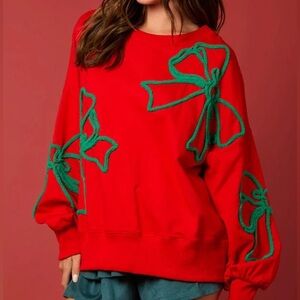 Peach Love California Vibrant Red Top